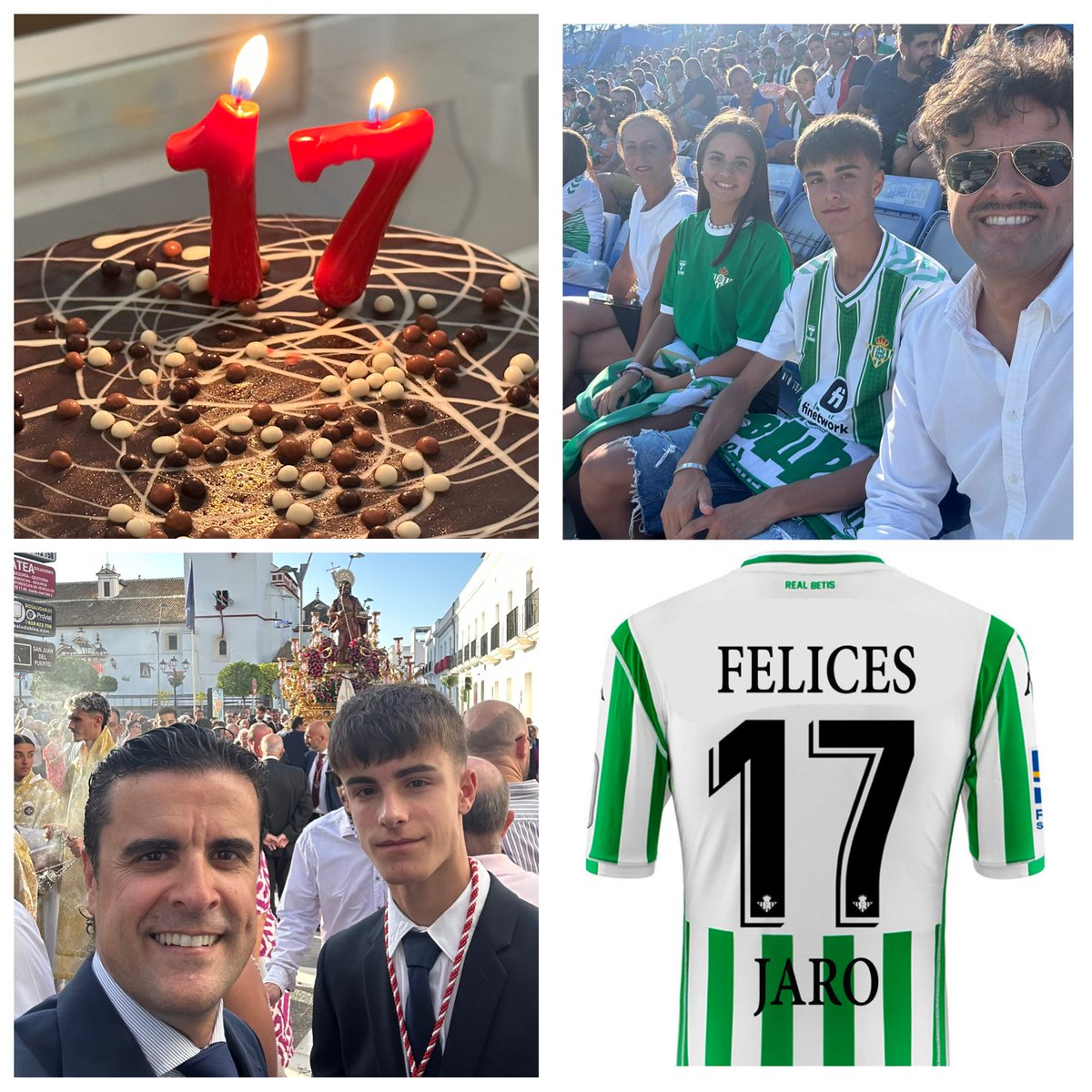 JARuiz_74's tweet photo. Un amor que no termina nunca… #Felices17 JARO! 😘💚🤍🥰 https://t.co/SSnah8Lvla
