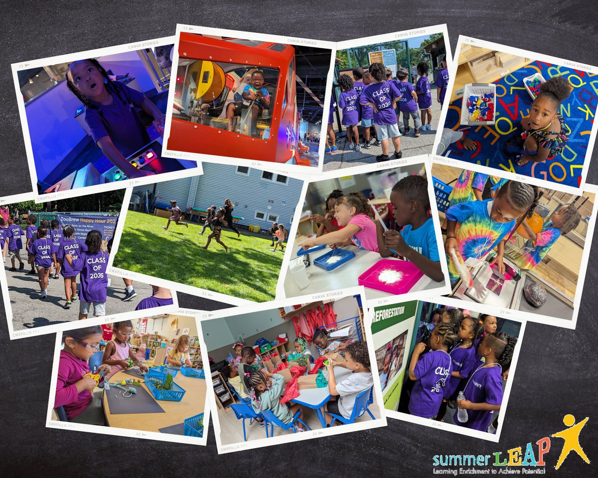 ROCsummerLEAP's tweet photo. As summerLEAP 2023 winds down, we wanted to show just how much fun our participants have been having! From the Strong Museum to swimming, and even the Seneca Park Zoo, summerLEAP has enriched these young minds and they begin the transition to a new school year. https://t.co/LZg83xxgK5