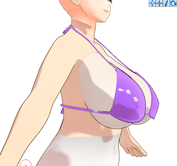 あとシスター最初っからテクスチャに陰影や焼きこんであるから曲者 