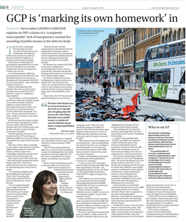 The GCP are 'marking their own homework', a clear conflict of interest on their Government audit when spending £500m of public money. See below the article in last week's Cambridge Independent. Cambridge+Independent.pdf (squarespace.com)