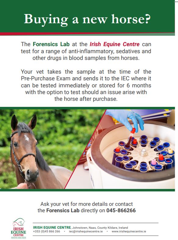 Come and talk to us at the Dublin Horse Show, stand S804 if you want any questions answered about the tests we can provide when buying a new horse
#horseshow #dublinhorseshow2023 #dublinhorseshow