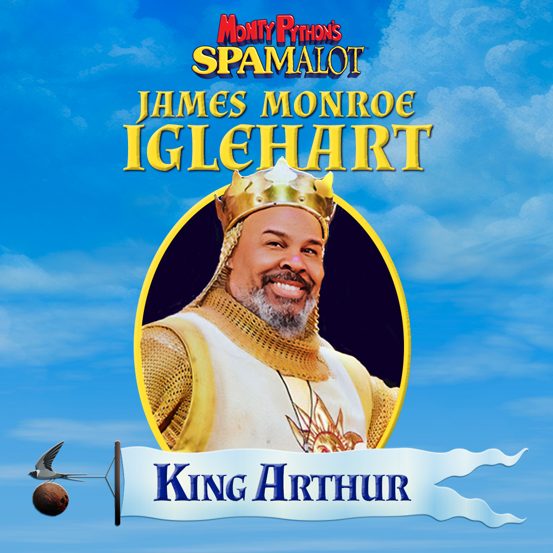 SpamalotBway's tweet image. Now announcing... the Knights (and Lady) of #Spamalot!  

#SpamalotBway #Broadway #musical #FindYourGrail #Ni #theater #NYC