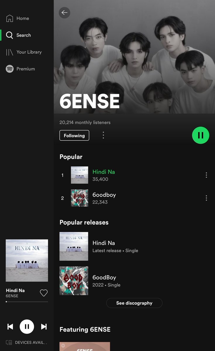 onlyforwiji's tweet photo. Congratulations mga kuyaaa!!! @6ENSEofficial 😭❤️ 20k na tayo huhu ❤️ #6ENSE #ESENSE #6ENSEAlwaysOne @6ENSEofficial https://t.co/qMBVhzV2fr