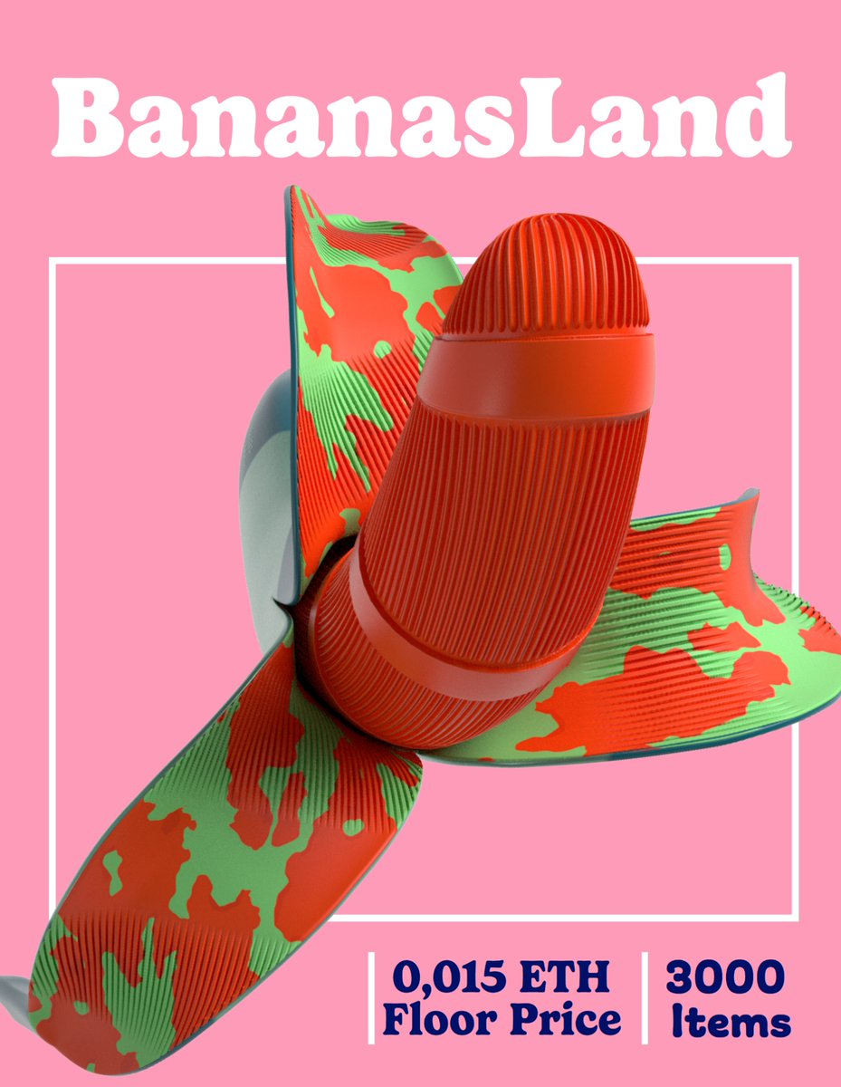 ouou_io's tweet photo. 🍌🍌🍌BananasLand
https://t.co/RRF1cGrHvY
#NFTArt
#nft
#eth
#nftsale
#nft_community
#opensea
#platanosporcanarias
#virtualbananas
#followme
#platanosporlapalma https://t.co/gOaKpKkTI2