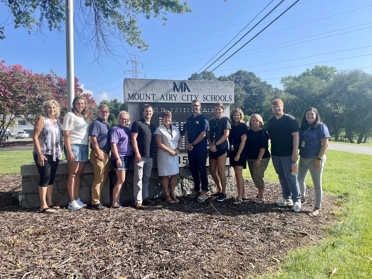 MACS_CTE's tweet image. The @MACSchools CTE team is ready for an innovative year ahead! #CTEforNC #workforceready