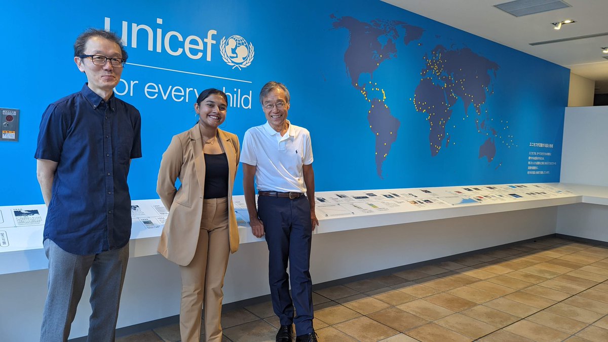 Honored to meet members of @UNICEF #Japan committee! Learned about their vital work in post-recovery support, emergency relief since the East-Japan Earthquake and Tsunami. Their diverse programs for children are actively contributing to the creation of more resilient societies.