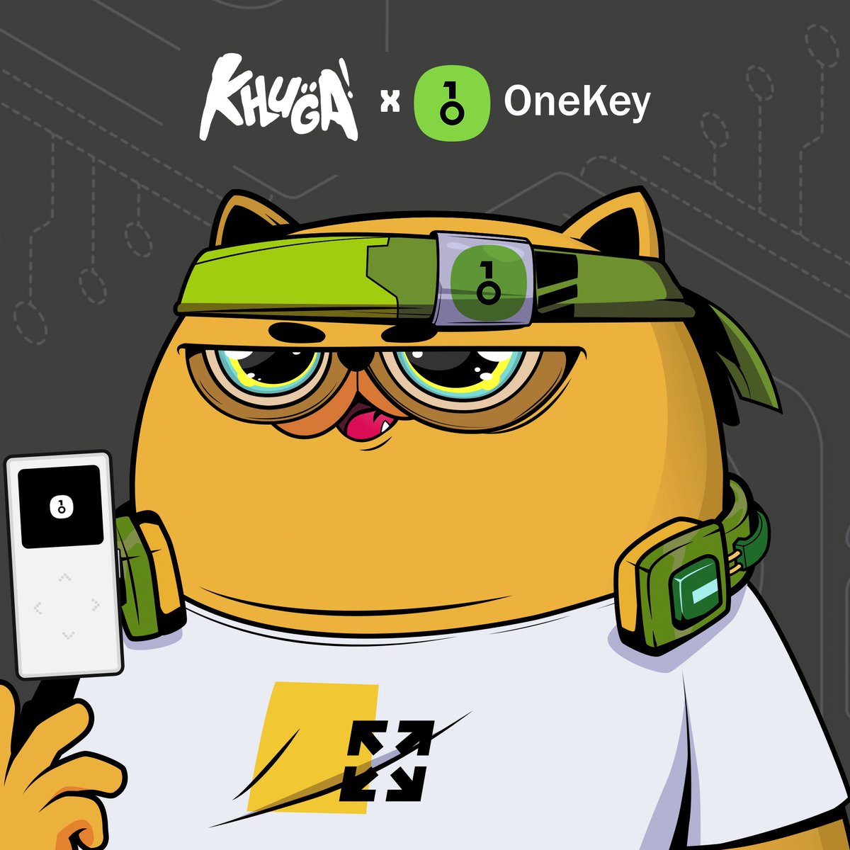 KHUGA 🤝 One Key Wallet 

3x OneKey mini hardware wallet 
(2x for Khuga holders, 1x for public)

🚚 FREE SHIPPING &amp; worth 58$!

To enter:
🛡️ Follow <a href="/KhugaNFT/">@Khugaverse</a> &amp; @onekeyhq
🛡️ Like, RT, &amp; Tag friends!
🛡️ Register OneKey Card: card.onekey.so/?i=5WK1LO

⌛️48 hours 

About <a href="/OneKeyHQ/">OneKey</a>👇
