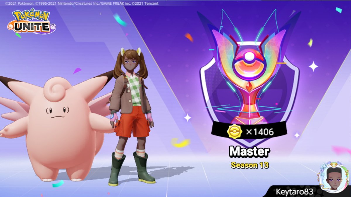 Carteryas's tweet photo. #PokemonUNITE #NintendoSwitch https://t.co/nAliI1nDlY