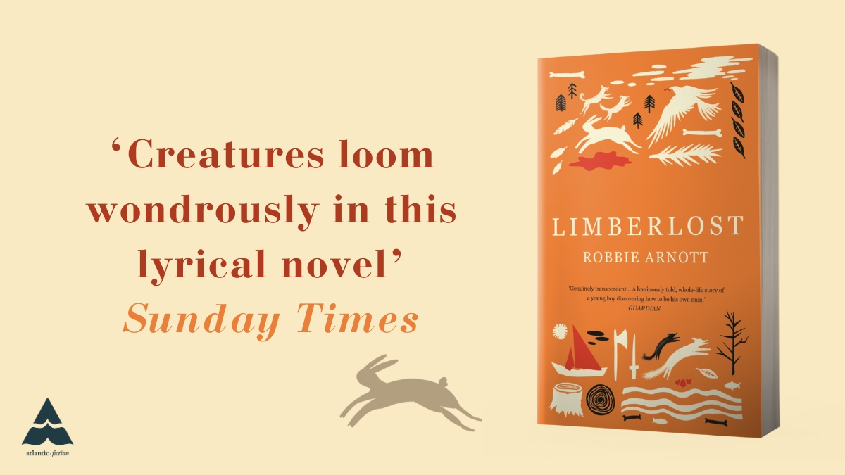 AtlanticBooks's tweet image. 'Creatures loom wondrously in this lyrical novel'

@thetimes on @dylanthomprize shortlisted #Limberlost @RobbieArnott, out now in paperback.

Waterstones:
tidd.ly/3Ph2JW1

Bookshop:
uk.bookshop.org/a/111/97818389…