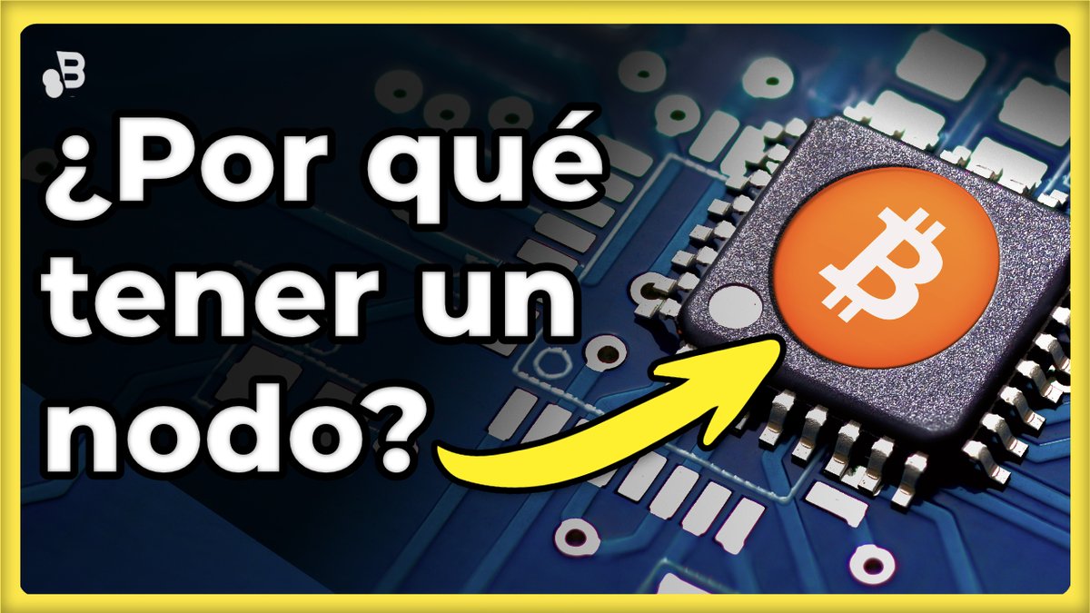 ⭕️ ¿Por qué tener un nodo de #bitcoin en casa?

En este hilo te voy a mostrar 6 razones por las que te conviene tener un nodo de bitcoin en tu casa. Comencemos 👇 (1/21)