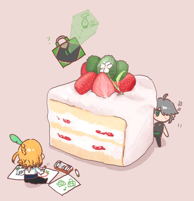 「fruit strawberry shortcake」 illustration images(Latest)｜5pages