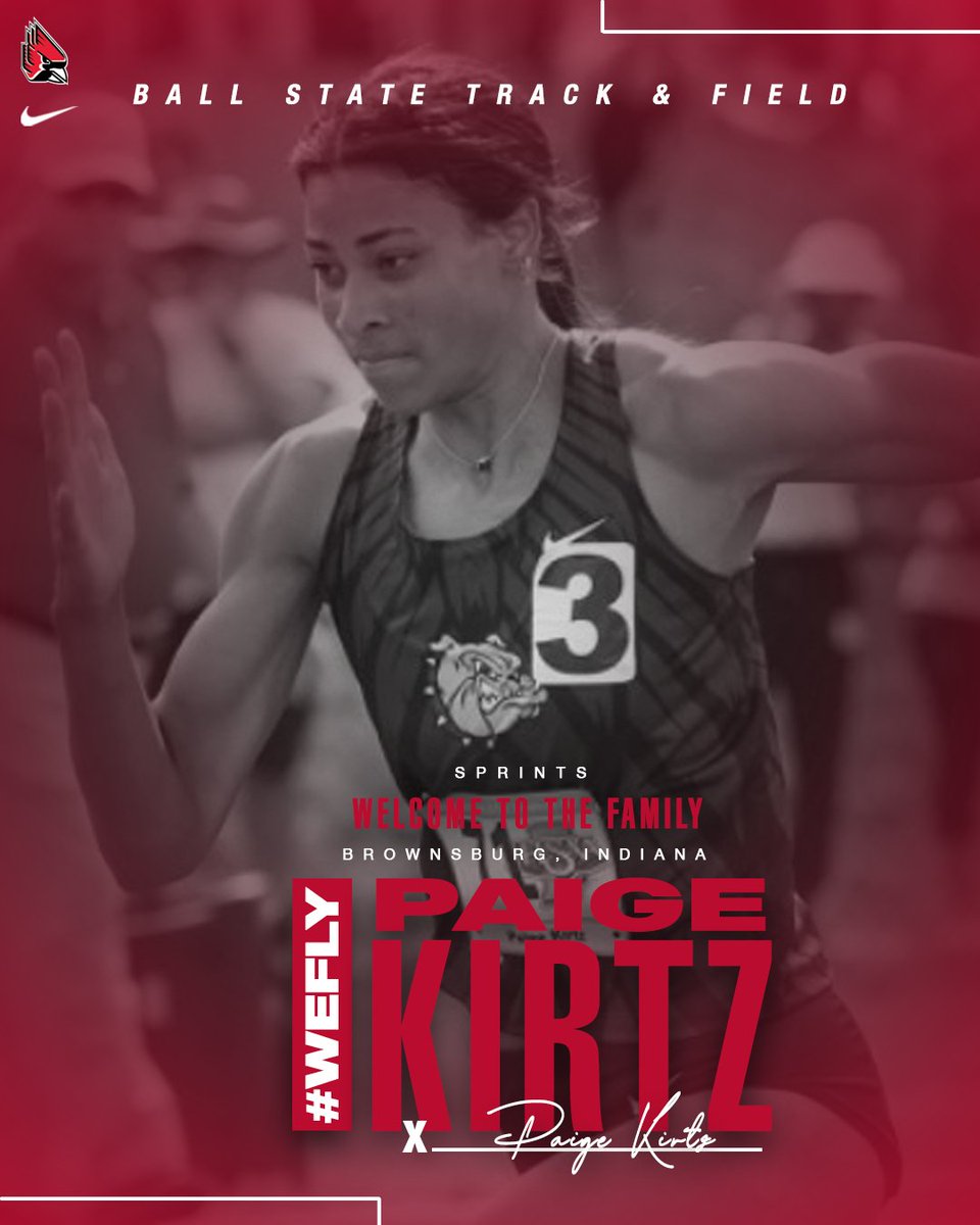 Ball State Track & XC (@ballstatetfxc) on Twitter photo WELCOME TO THE FAMILY!
<a href="/CoachAWheatley/">Adrian Wheatley</a> and the Cardinals are proud to welcome <a href="/kirtz_paige/">Paige Kirtz</a> from <a href="/BHSDogs/">Brownsburg Athletics</a> & <a href="/BHSDogsTrack/">BHS Track & Field</a>!
#ChirpChirp x #WeFly WELCOME TO THE FAMILY!
<a href="/CoachAWheatley/">Adrian Wheatley</a> and the Cardinals are proud to welcome <a href="/kirtz_paige/">Paige Kirtz</a> from <a href="/BHSDogs/">Brownsburg Athletics</a> & <a href="/BHSDogsTrack/">BHS Track & Field</a>!
#ChirpChirp x #WeFly