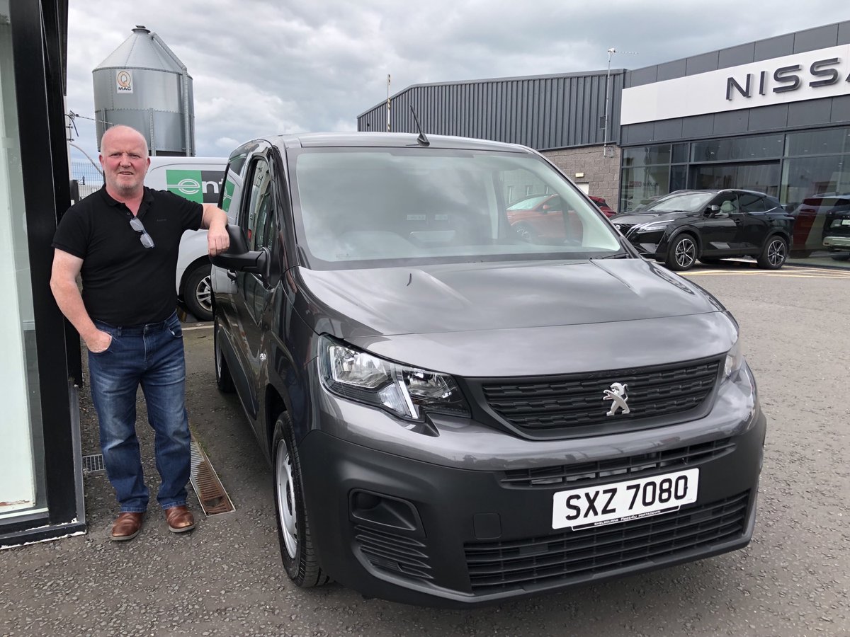 We recently handed over this Peugeot Partner Van to Paul McBride from Cap Interior Solutions 🚚 Congratulations Paul &amp; thanks for your business 🙌