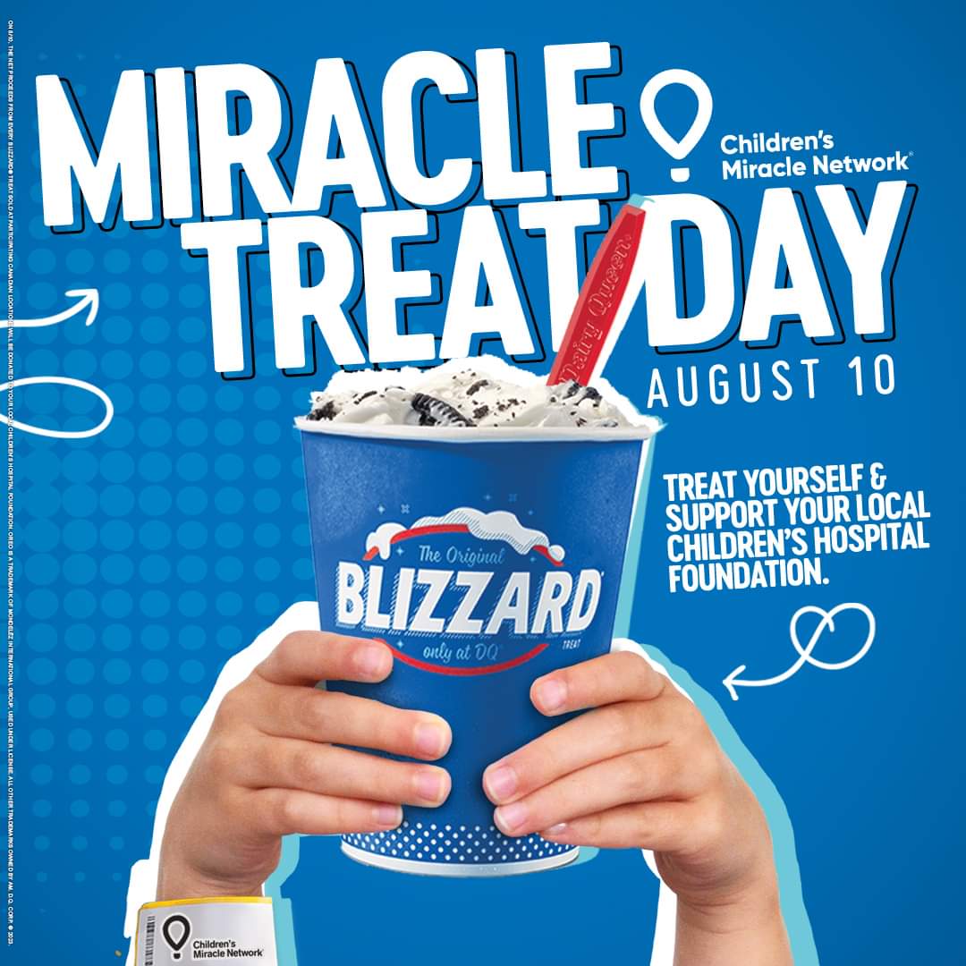 RedDeerDQ's tweet image. Tomorrow is Miracle Treat Day!