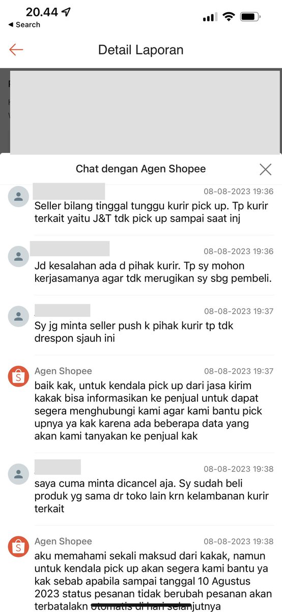 neilotraidub's tweet photo. @ShopeeID (2) saya hub shopee cs yg ternyata tdk bs mbantu apa2. sy bth brg tsb tgl 8 aug. Krn brg gagal tiba, sy tpaksa undur k 11 aug. 8Aug cs shopee hanya minta sy tunggu batas wkt pbatalan otomatis by sistem yaitu pd tgl 10Aug. https://t.co/G8wqUV30Ye