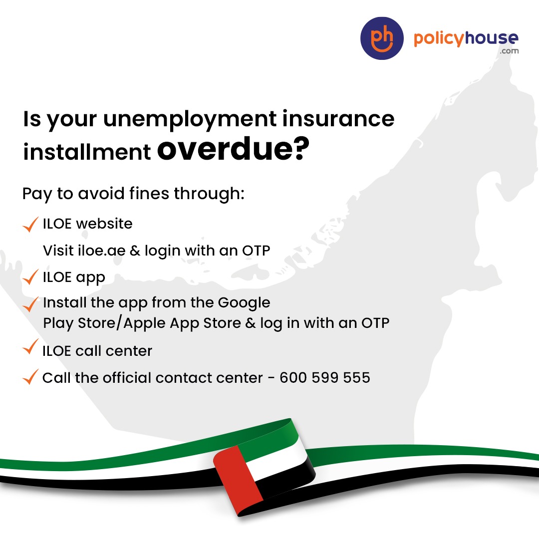 policyhouseuae's tweet photo. Come on, get it done fast to avoid the fine!
You will get an email to your registered email address from ILOE (Involuntary Loss of Employment) informing you that the payment was successful with an attachment of the receipt.

#policyhouse #insurance #insuranceupdates #news #uae https://t.co/8QUPazjOFu