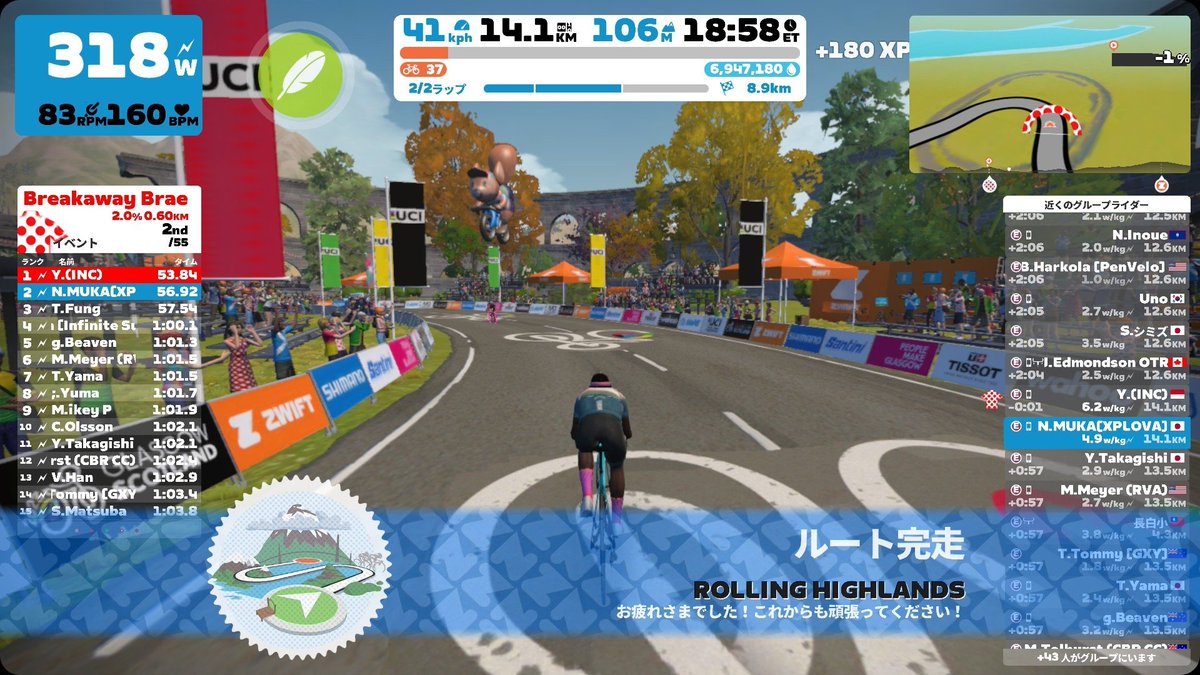 naokimukaigawa's tweet photo. 今日は筋トレ💪ウェンズデイ!
からの、スマートローラーで1h🚴
台風の影響で、いつものフェリー🚢が・・・車で行くぜ!
無事、関門海峡渡れました。
#スマートローラー
#xplova
#novav
@VC_FUKUOKA https://t.co/OAm4JIokDF