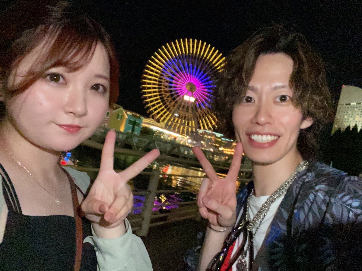 daichin1221's tweet photo. 昨日の∞月∞日（勝手にTAKUYA∞の日）で結婚して一年。
一年記念で横浜旅行🛳🌊
観光して美味しいの食べて楽しい旅行だった〜
でも旅行も楽しいけど、何気ない毎日が楽しく平和でいれるのが幸せ🍀*゜
さあちゃんのおかげだな。これからもよろしくな相棒🐷@____38piii https://t.co/kaatT03WWu