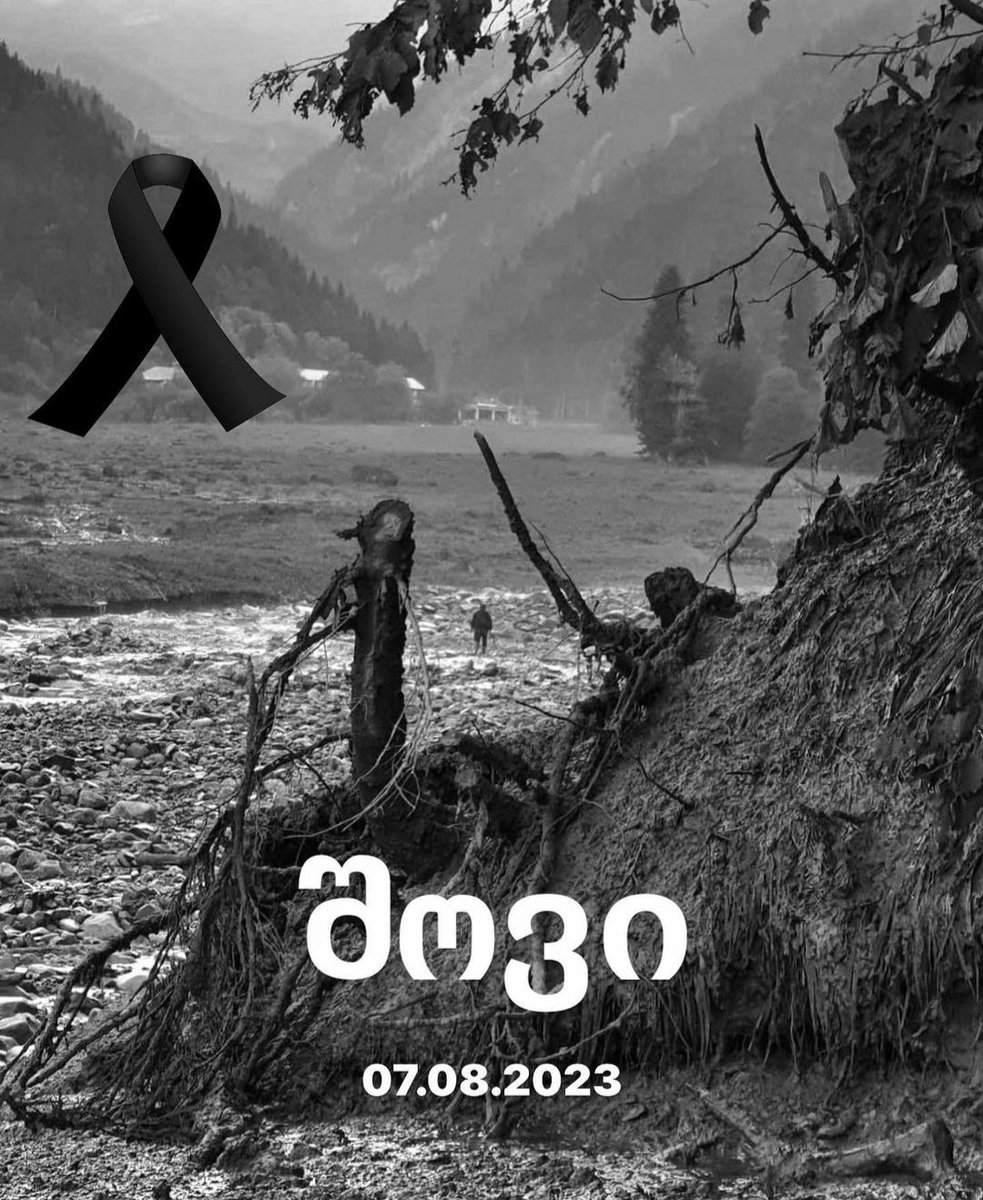 anano1970's tweet photo. #Georgia: 🎗The death toll in the disaster zone in #Shovi has risen to 19 . 12 victims have been identified. Rescuers, soldiers and volunteers are searching for 17 people. https://t.co/bcnF83fkbn