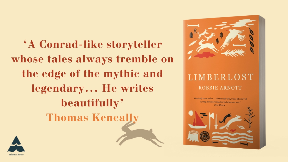 AtlanticBooks's tweet image. 'A Conrad-like storyteller'

Thomas Keneally on @dylanthomprize shortlisted #Limberlost @RobbieArnott, out now in paperback.

Waterstones:
tidd.ly/3Ph2JW1

Bookshop:
uk.bookshop.org/a/111/97818389…