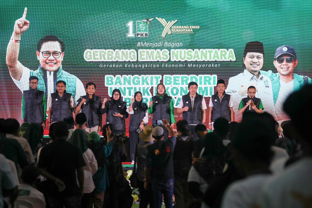 Bangkitkan Ekonomi Rakyat, Gus Imin Launching Gerbang Emas Nusantara 
<a href="/cakimiNOW/">A Muhaimin Iskandar</a> 
<a href="/DPP_PKB/">DPP PKB</a>