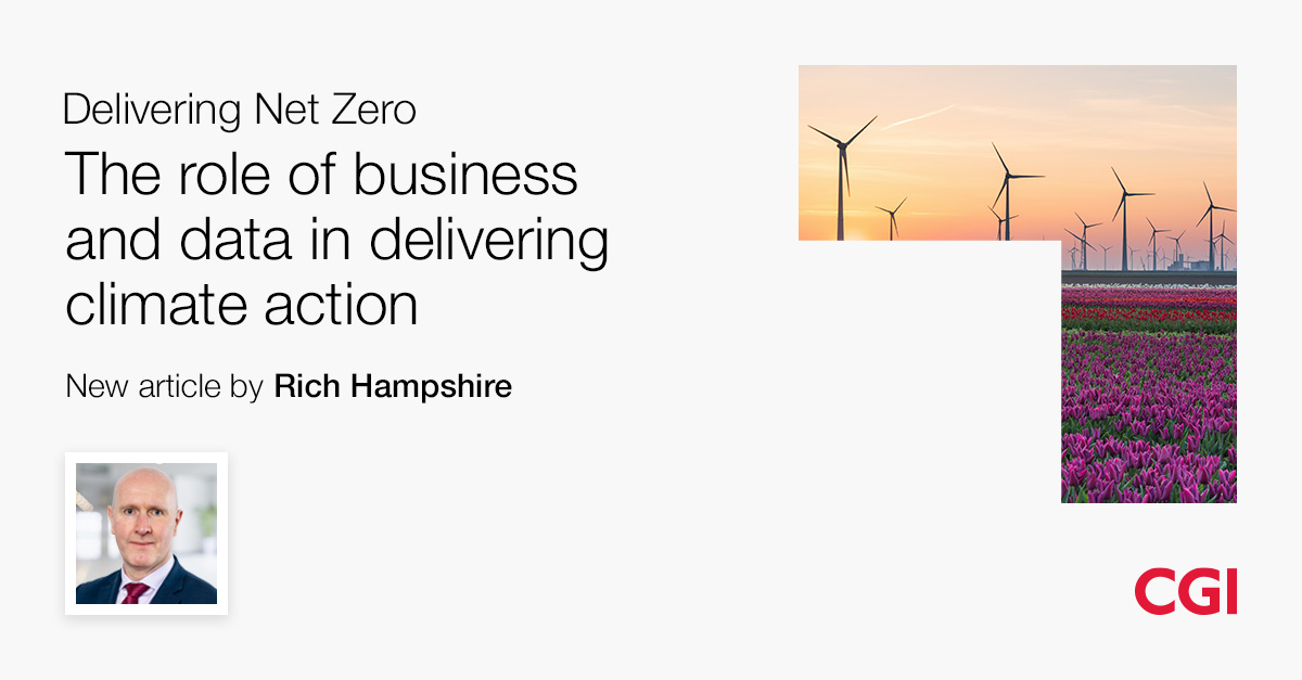 The #EnergyTransition is a multi-faceted challenge that can accelerate meaningful #ClimateAction. But what is the role of business and #data in delivering #netzero? Read <a href="/richhampshire/">Richard Hampshire</a>'s latest article with Energy, Oil and Gas Magazine bit.ly/3s1I7rh #WeAreCGI #Energy