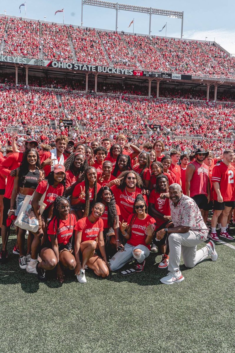OhioStAthletics's tweet photo. Gene Smith, Athletic Director at The Ohio State University, will retire in July 2024. Thank you for all you've done 🫶

Smith has spent the past 18 years at Ohio State leading one of the largest and most successful and outstanding athletic programs in the country. https://t.co/g5sLxrDxlc