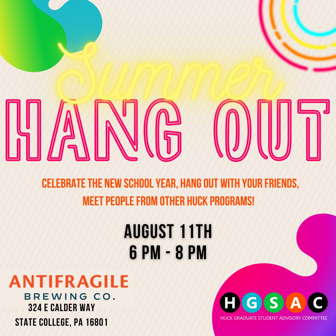 Join us this Friday for a summer hangout at Antifragile!