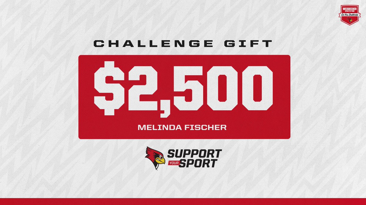 The 🐐 dropped a 𝗖𝗛𝗔𝗟𝗟𝗘𝗡𝗚𝗘!

The 20-20-20 Challenge: Melinda Fischer will donate $2500 when we receive 20 gifts of $20 or more for Melinda’s jersey number 20 and the 20 combined MVC Championships won during her career at ISU.

DONATE → bit.ly/3OMpXmr