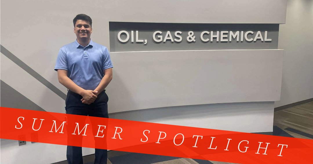 ☀️ Summer Highlights ☀️ 

Aron Acedo spent his summer at Burns &amp; McDonnell in Kansas City, MO! 🏢 He had the opportunity to work as a Project Management/Construction Intern👷‍♂️