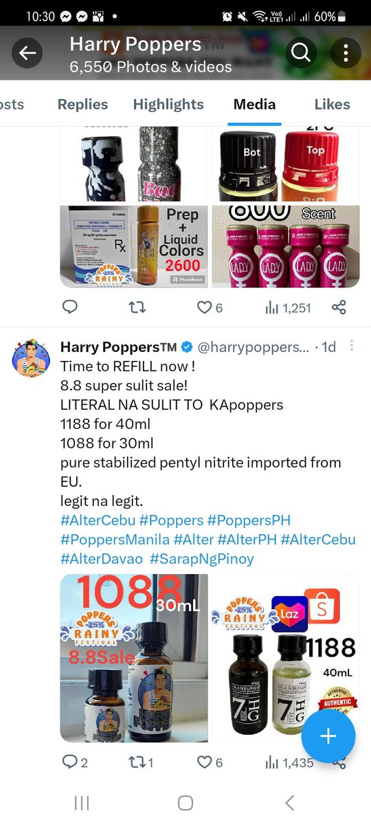 ParcSitii's tweet photo. Nako Harry. Mali napili mong bote sa DIVISORIA poppers mo. Harry poppers talaga? Bobo lang bibili nito. Gawang DIVISORIA. Acetone lang laman tapos di ko pa nilagay sa amber bottle na volatile yan. Bobo ang hayup. #alter #alterph #bobongpinoy #poppers https://t.co/nPGskxnaqA