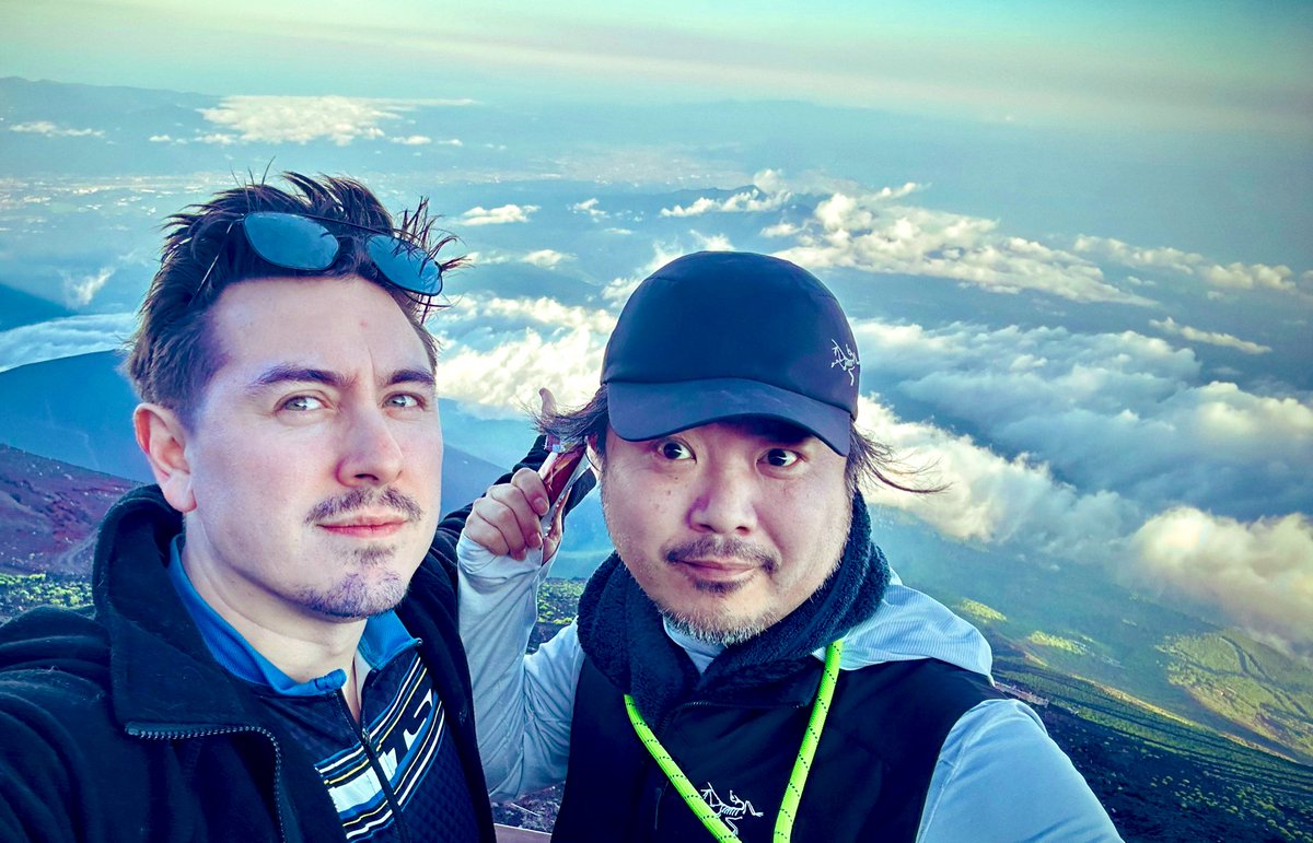 AbroadInJapan's tweet photo. Happy birthday to Japan’s most eccentric man!!
Natsuki turns 50 years old today 🥳
What a journey it’s been together.
Can’t wait to share our adventure to the summit of Mount Fuji with you guys next week. It’s going to be an instant classic 😂🍿 https://t.co/q3Yw6XaY1G