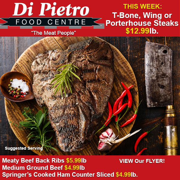 GuelphNow's tweet photo. DiPietro's  Specials on Meat, Deli, Produce and Groceries. We carry meat cuts that other stores just don't have. Visit the area's longest Meat &amp; Deli  Counter. Come experience the DiPietro's difference. Flyer Valid from  Thurs. August 10th to Wed. Aug 16th https://t.co/d65AgBUbry https://t.co/9RhqsFDE7c