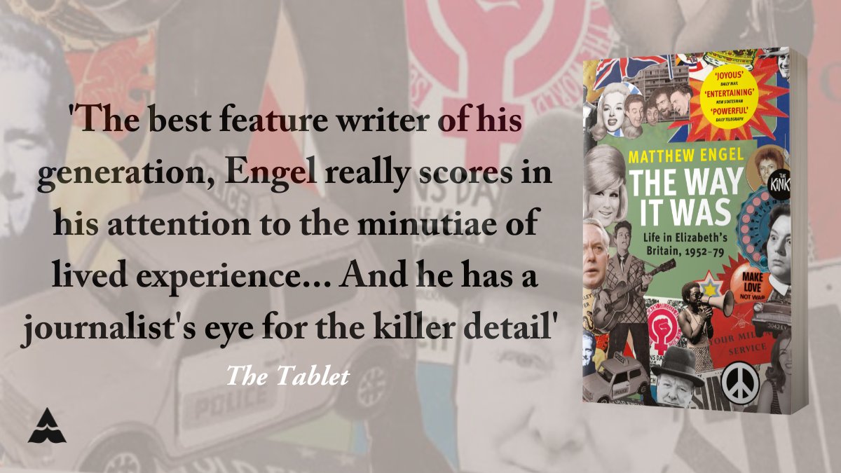 AtlanticBooks's tweet photo. 'The best feature writer of his generation' @The_Tablet
How Britain came to be. #TheWayItWas by Matthew Engel, out in paperback next Thursday.
Amazon:
https://t.co/c7skl898sQ
Waterstones:
https://t.co/ThADep0TWc https://t.co/fQIREQ5Sls