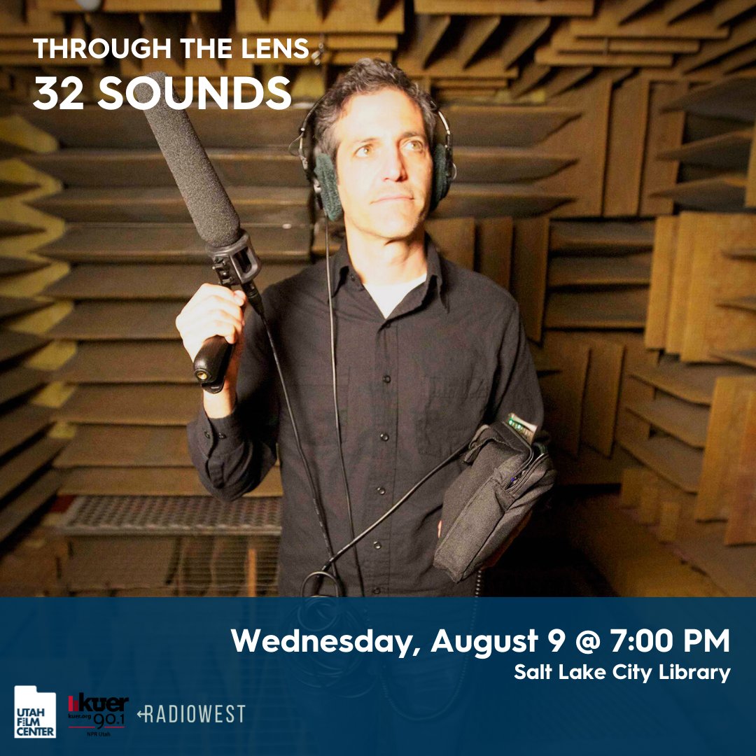 thedofmp's tweet photo. Don’t miss tonight’s free screening of #32Sounds at SLC Library featuring a Q&amp;A moderated by KUER’s RadioWest host Doug Fabrizio with director Sam Green https://t.co/u5tgkrAB0w