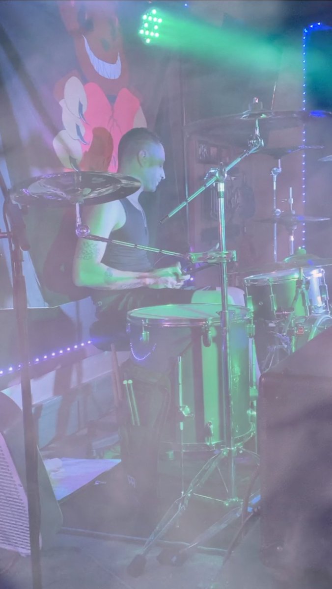 OfHated's tweet photo. A wonderful smokey shot of ivyn from our show at Jabber Jaws Bar and Grille hostsd by Josh Eville 7.28.2023
#reignofthehated #roth #interview #concert #photo #tourlife #music #fyp #foryou #4u #viral #drums #drummer #band #netyou #jabberjaws #allentown #pa https://t.co/h3RbhSCZ8j