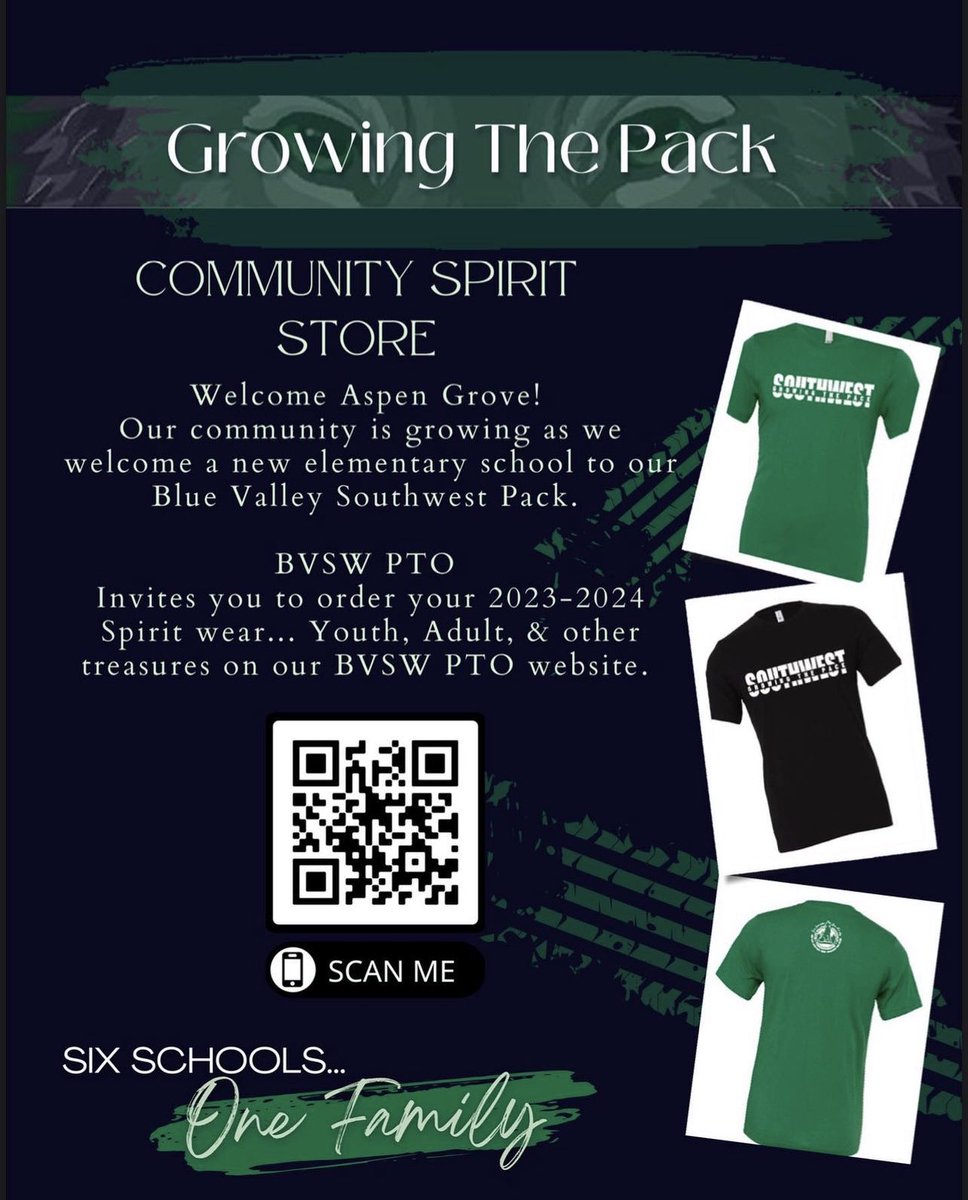 The PACK is BACK. Order your t-shirts, yard signs and rally flags today! bvswpto.membershiptoolkit.com/store/11358