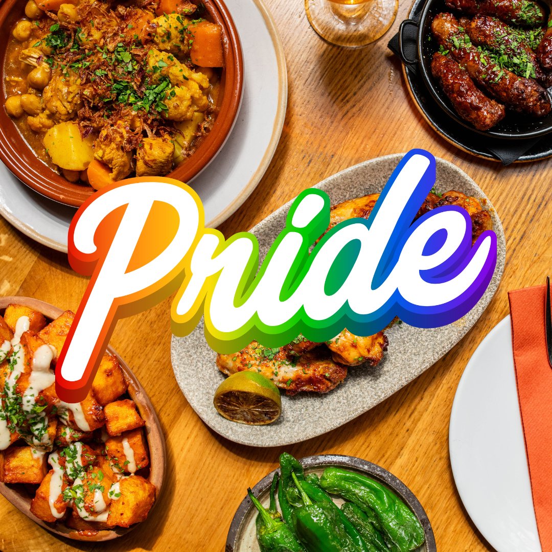 🏳️‍🌈P R I D E🏳️‍🌈

Don't forget to book your table for Pride Sunday (27th August)🚨

Our Tipsy Tapas and 3 for £18 menus will be running right through from 12pm-4pm!

You bring yourselves, and we'll bring the vibes🤩

See you there👀