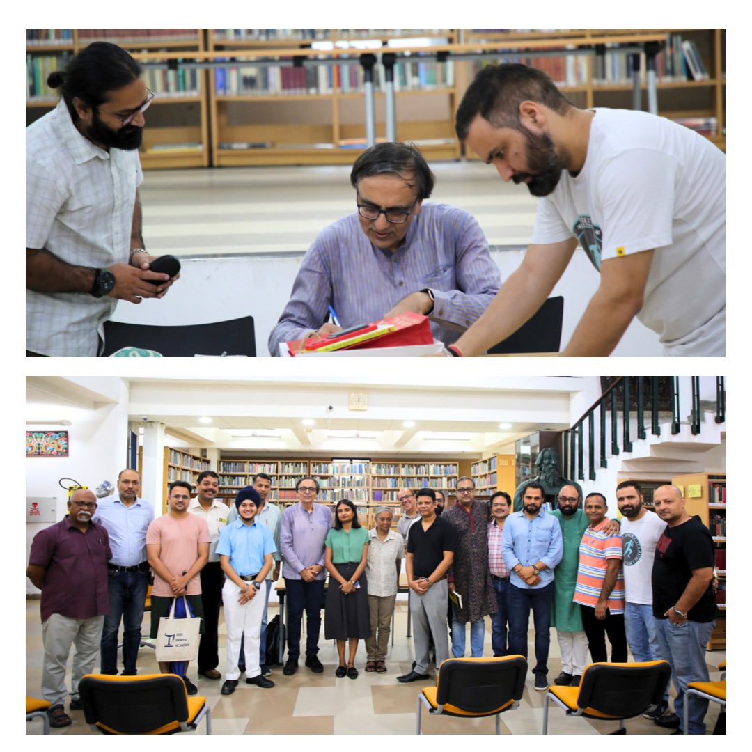 The_Doon_School's tweet photo. The Doon School Library Council organised an engaging literary journey featuring Mr Sandeep Dutt @MyGoodSchool (Class of ‘79) at a Book Reading Session at Kilachand Library. 

#TheDoonSchool #GoodReads #LiteraryEnrichment #EducationMatters #LifeAtDoon #SandeepDutt https://t.co/gI1AaIu2tm