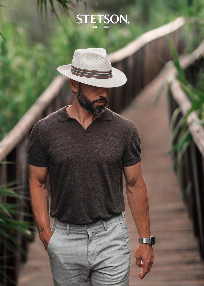Hats allow you to make a statement without saying a word.

#stetson #stetsoneurope #stetson #summer #statement #fedorapanama #strawhat