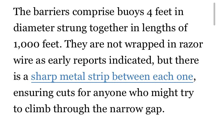 Reading: Alfredo Corchado’s essential reporting in the Dallas Morning News about the Rio Grande and Texas’ state run border policies. dallasnews.com/news/immigrati…