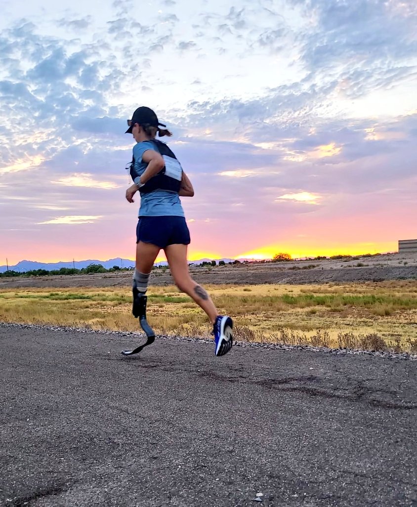 I run because I can. When I get tired, I remember those who can't run, what they would give to have this simple gift I take for granted, and I run harder for them. #wednesdaythought