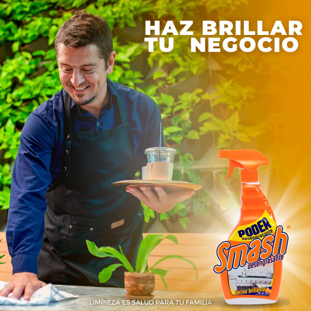 SDesengrasante's tweet photo. Elimina la grasa con un solo movimiento. Nuestro desengrasante de cocina hace el trabajo pesado por ti 💪🧽
.
Disponible en Amazon:
https://t.co/plnoqFlmx3
.
#NadaLoDetiene #GrupoClarasol #cocinaslimpias #FamiliaClarasol #Desengrasante #SuperSmash #Desengrasante #PoderosoSmash https://t.co/dzoCbc9bGA