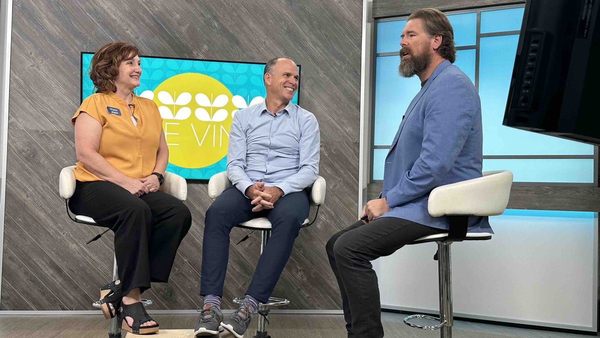 MediaandMoreLR's tweet photo. ICYMI: here are some behind the scenes photos from the @BigDamBridge100 appearance on @TheVineTHV11 this morning! We are so excited to be going into our 11th year as a marketing partner for the BDB 100. https://t.co/qMMEnQ1q6h