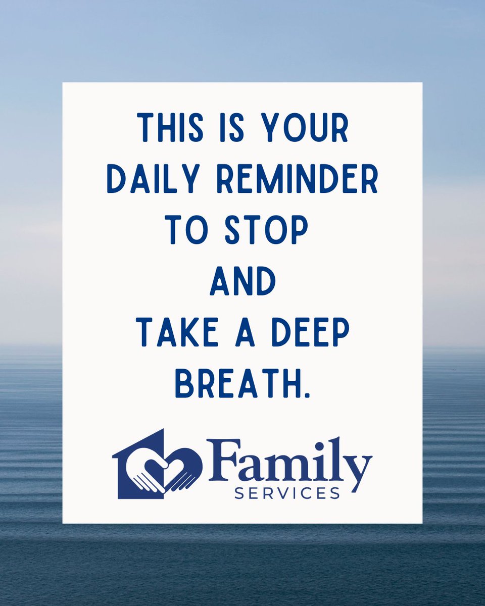 FSMontco's tweet photo. Feeling tense or stressed?

Stop.

Take a deep breath.

You've got this! 💙

#WednesdayWisdom #WellnessWednesday #MidweekMotivation #SelfCare https://t.co/vYFUUzSnDN