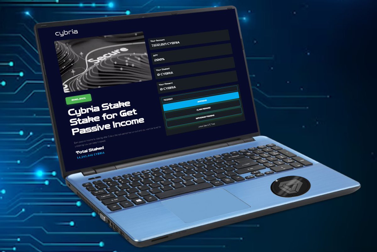 Earn passive income by staking $CYBA with apy 200%

stake.cybria.io

#Cybria #ETH #Layer2 #Blockchain $CYBA