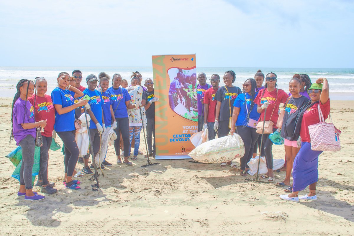 Kilifi youth joined for a beach cleanup on Youth Day of Service. "Life Under Water" theme reflected our community commitment. Thanks ELF Africa,Leap Africa,volunteers! Together for a brighter future.#YDOS2023 #IDY2023 <a href="/elfafrica1/">Emerging Leaders Foundation-Africa</a> <a href="/MCSakwa1/">MC Sakwa</a> <a href="/LEAPAfrica/">LEAP Africa</a> <a href="/CoachAshraf/">Ashraf Ahmed</a> <a href="/Edward_Kalya/">Edward Kip Kalya 𝕏</a>