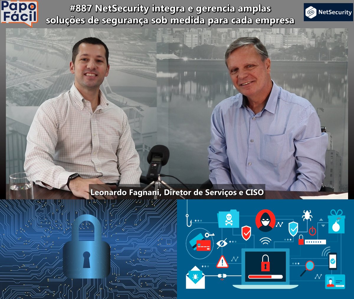 fxando's tweet image. #PapoFácil #887 #NetSecurity integra amplas soluções de #segurança sob medida para cada empresa
papofacil.com.br/2023/08/887-ne…
Com Leonardo Fagnani, Dir Serviços e CISO
#informação #proteção #serviços #gerenciados #SOC #ações #prevenção #ameaças #LGPD #ISO27001 #integração