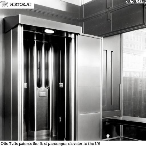 Like today in 1859, Otis Tufts patented the first passenger elevator in the US.

#stablediffusion #aiart #AI #art #aiartists #digitalart #ElevatorInnovation #US #Patent #liketoday #happenedonthisday #history #historai #historyrevisited