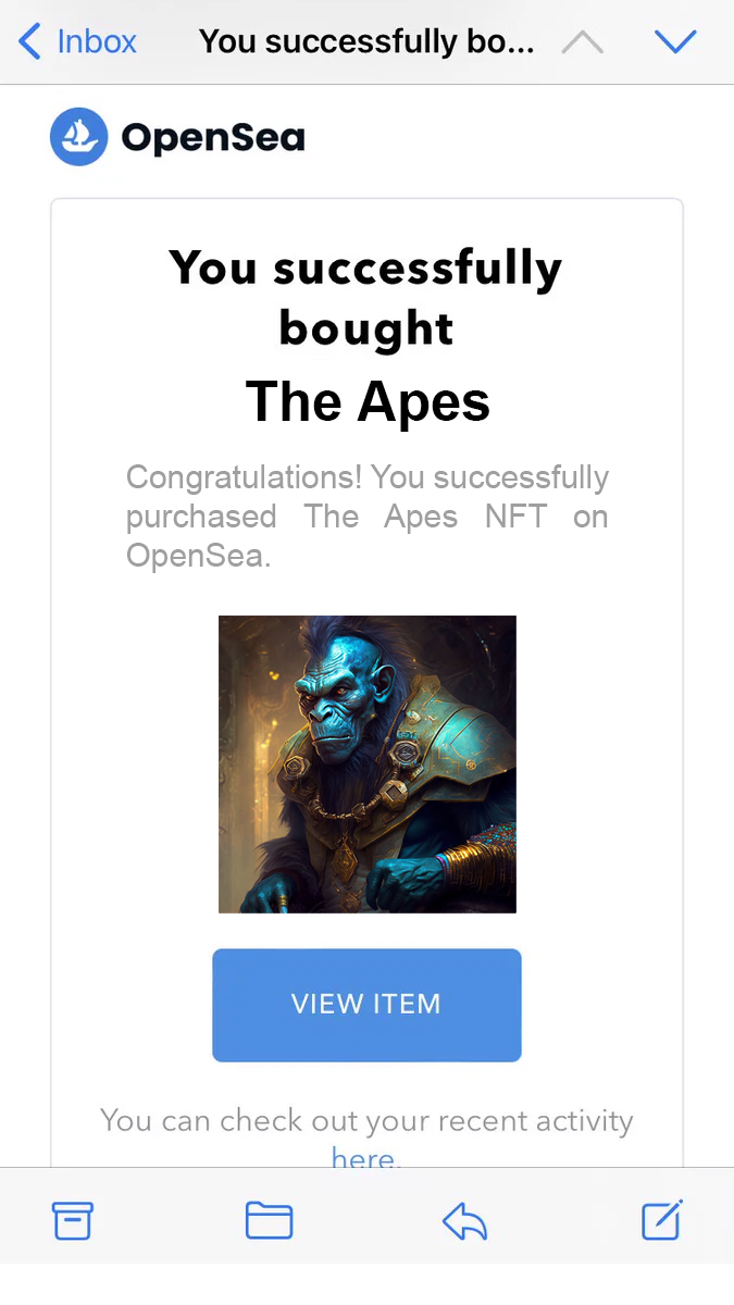 Kryptopedia_'s tweet image. 5/5 Own and Manage:
* Post-purchase, the NFT is yours! View/manage it under “My Collections”. Reselling is an option on OpenSea. Always research before buying and never invest beyond your limit. Happy hunting! 🌐🎨 #NFTGuide